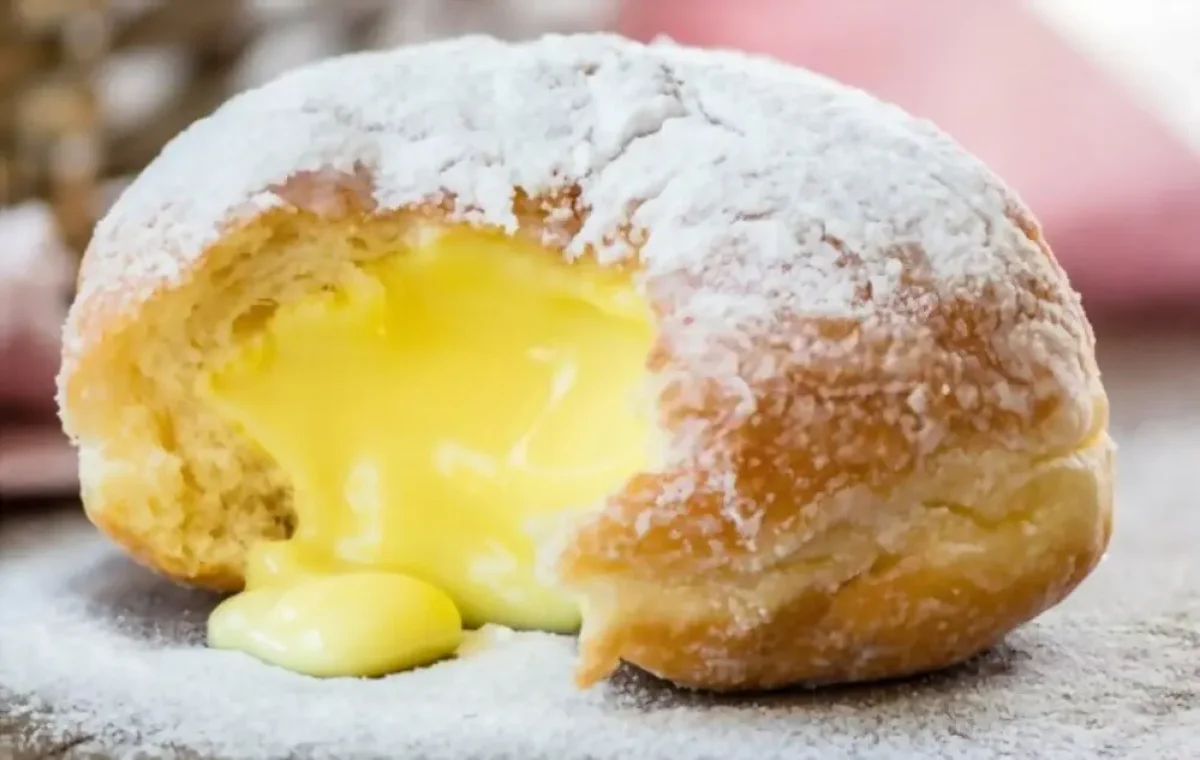 Receta de relleno de crema de donuts Krispy Kreme